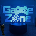 NEON GAMER 3D Lamp LED Night Light Gaming Setup RGB Children's Lamps Gamer Room Decoration Bedroom Table Lamp Personalized Gifts