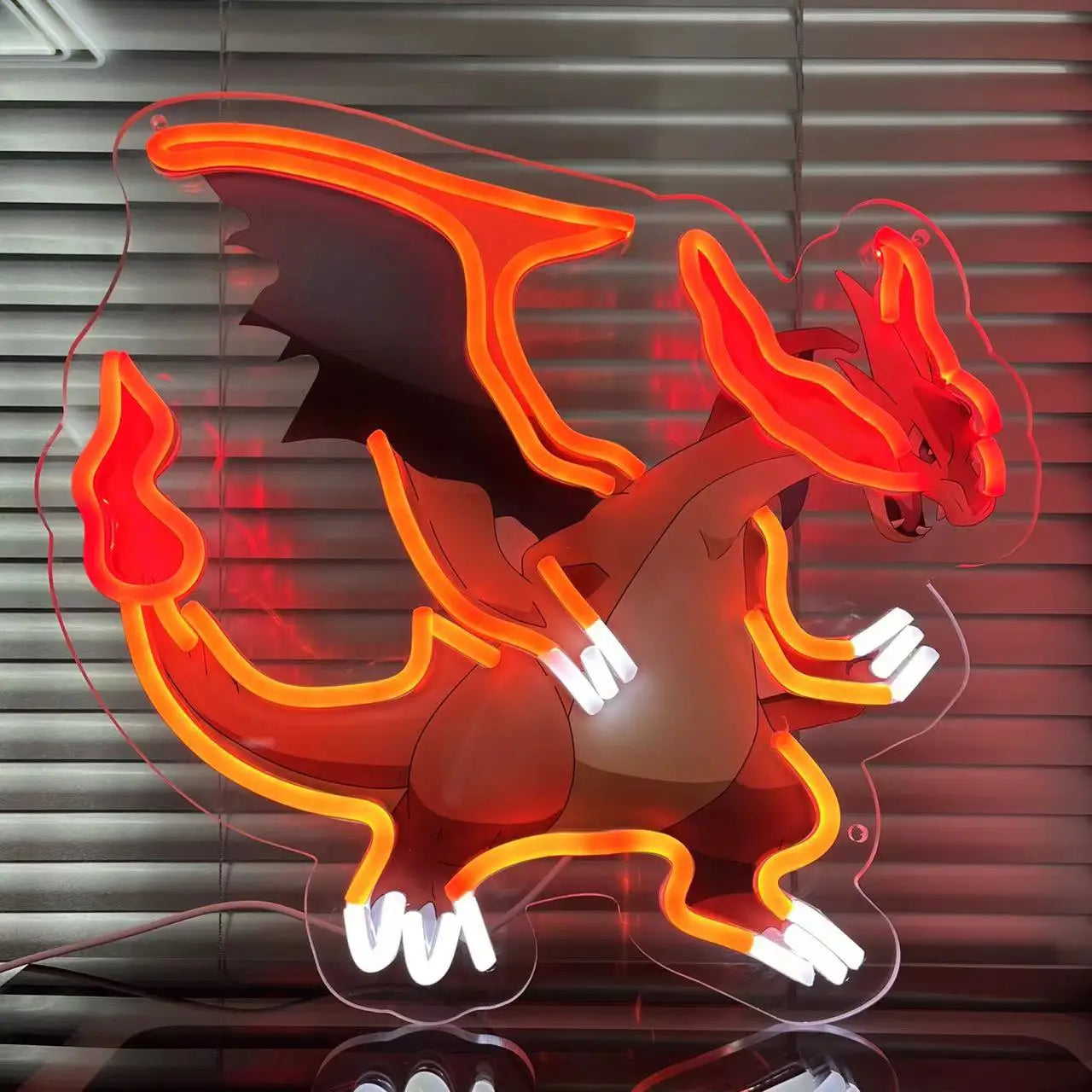 One Piece Pokemon Anime Neon Sign - LED Acrylic Night Light/Lamp for Home,USB Powered Bedroom Decor,Gaming Room Decor Gift