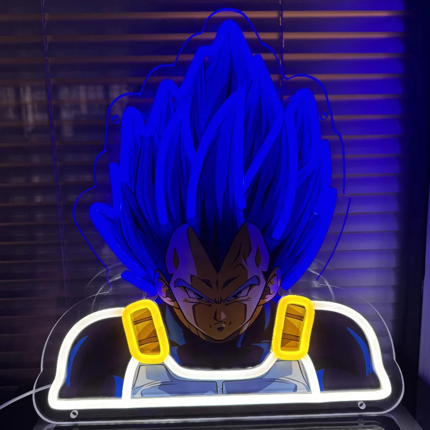 One Piece Pokemon Anime Neon Sign - LED Acrylic Night Light/Lamp for Home,USB Powered Bedroom Decor,Gaming Room Decor Gift